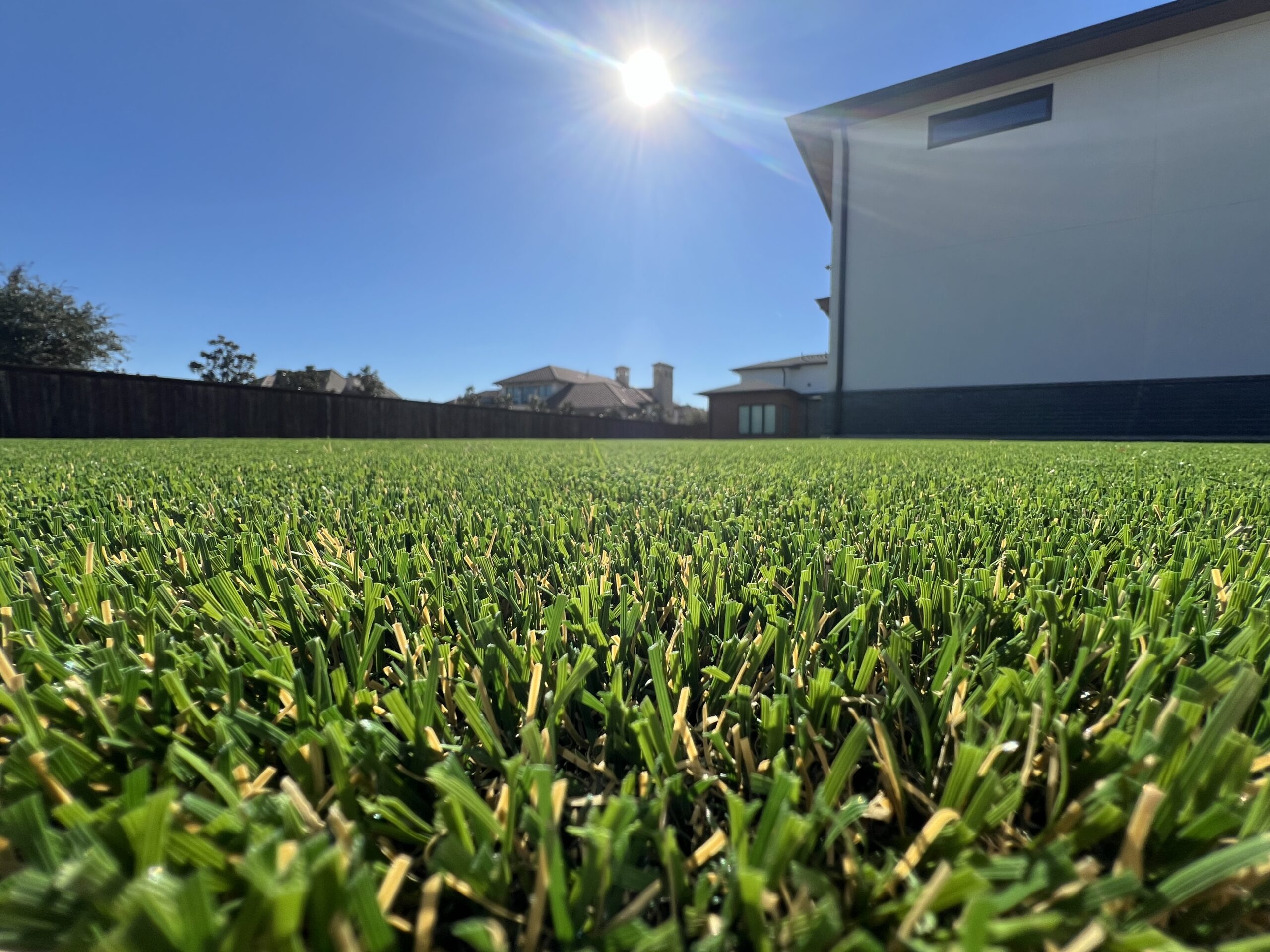 Residential turf installation DFW